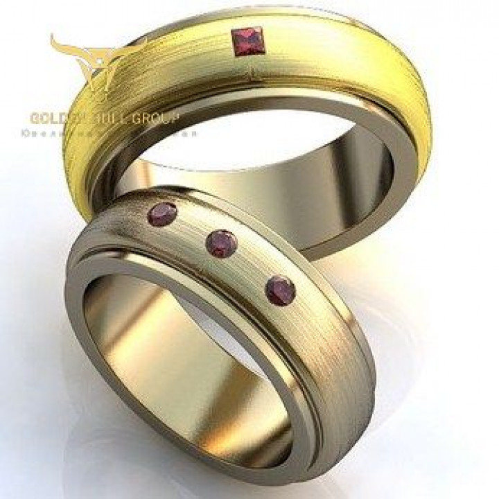Обручальное кольцо "Омега"  GB-165
